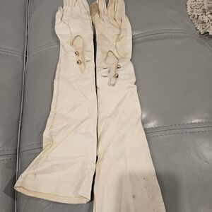 Vintage Leather Opera Long Gloves